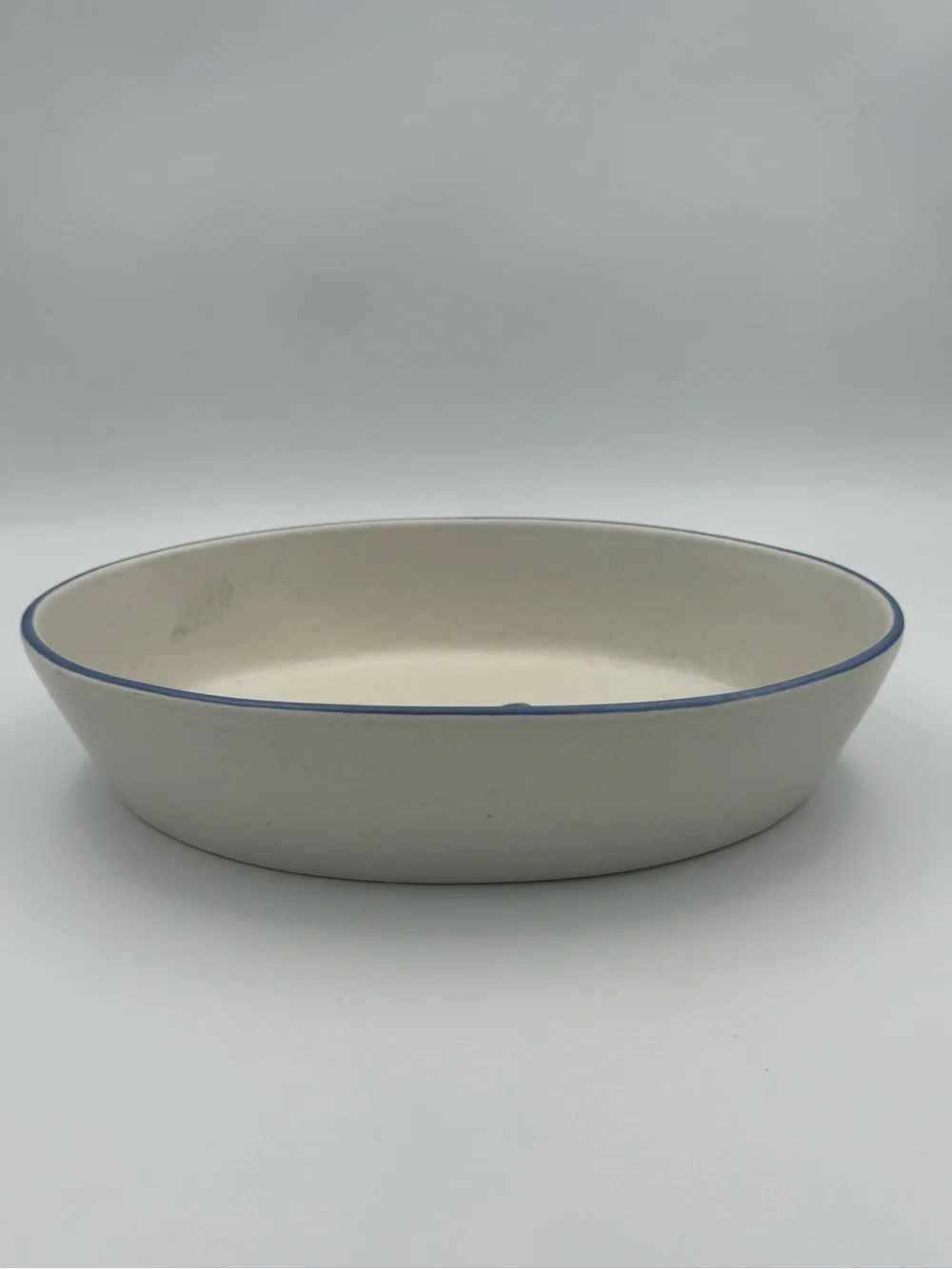 Pfaltzgraff Yorktowne Oval Baking Dish 241 Blue Floral‎ Stoneware USA
